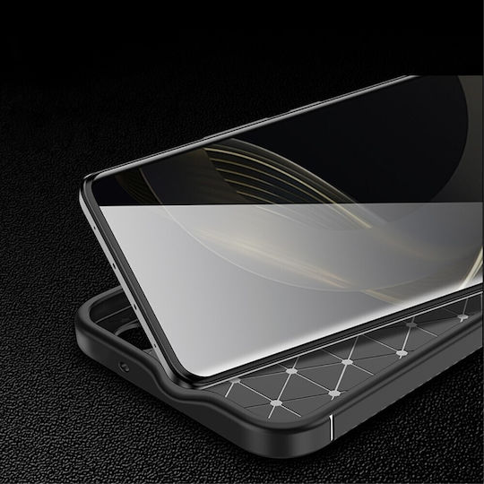 Back Cover Plastic / Silicon Negru (Huawei Nova 11 Pro)