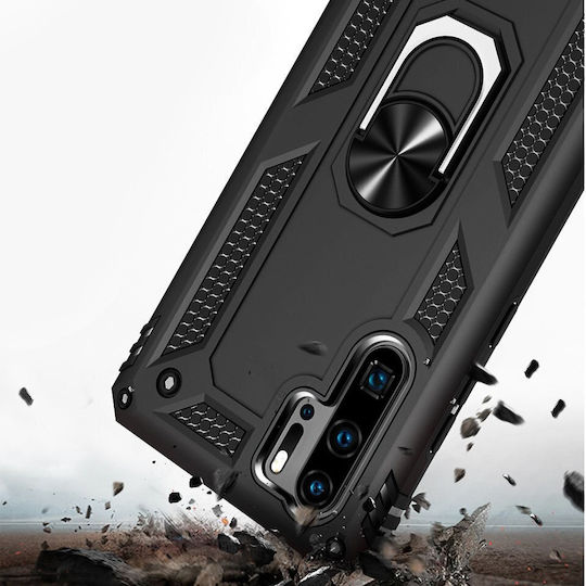 Back Cover Μεταλλικό Μαύρο (Huawei P30 Pro)