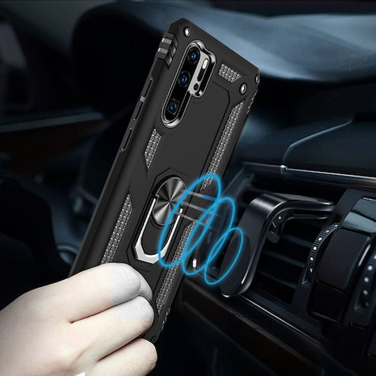 Back Cover Μεταλλικό Μαύρο (Huawei P30 Pro)