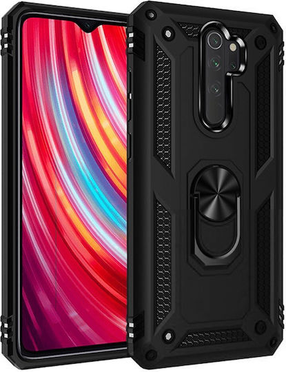 Back Cover Μεταλλικό Μαύρο (Galaxy Note 8Redmi Note 8 ProOnePlus 8 ProRealme 8/8 Pro)