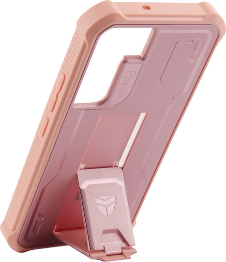 Dexnor 360 Full Cover Σετ με Τζαμάκι Ροζ (Galaxy S22 5G)