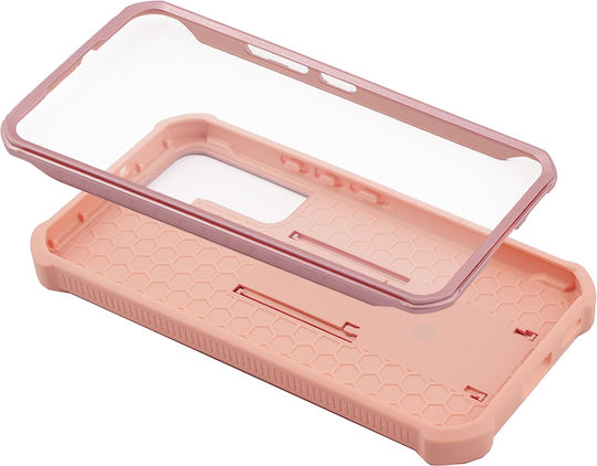 Dexnor 360 Full Cover Σετ με Τζαμάκι Ροζ (Galaxy S22 5G)