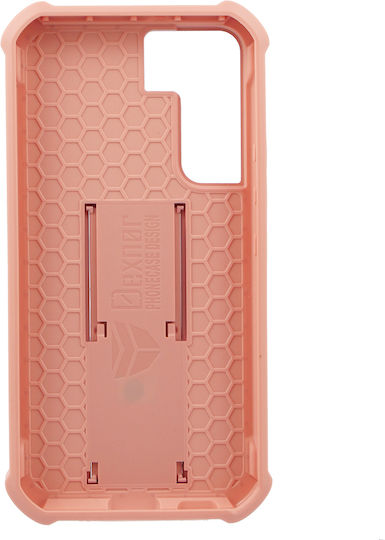 Dexnor 360 Full Cover Σετ με Τζαμάκι Ροζ (Galaxy S22 5G)