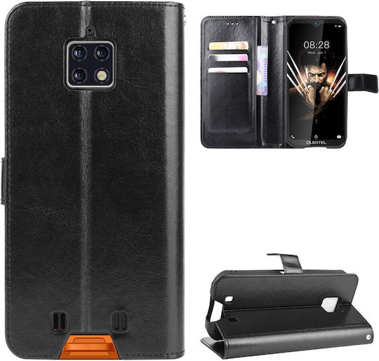 Oukitel Портмоне Изкуствена кожа / Пластмаса / Силикон Черен (Oukitel WP6)