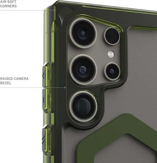 UAG Plyo Pro Back Cover Silicone / Plastic 2mm Transparent (Galaxy S24 Ultra)