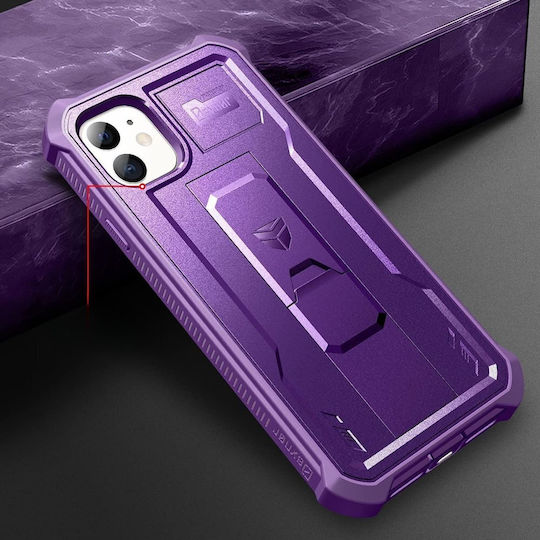 Dexnor 360 Vollschutz Lila (iPhone 12 / 12 Pro)