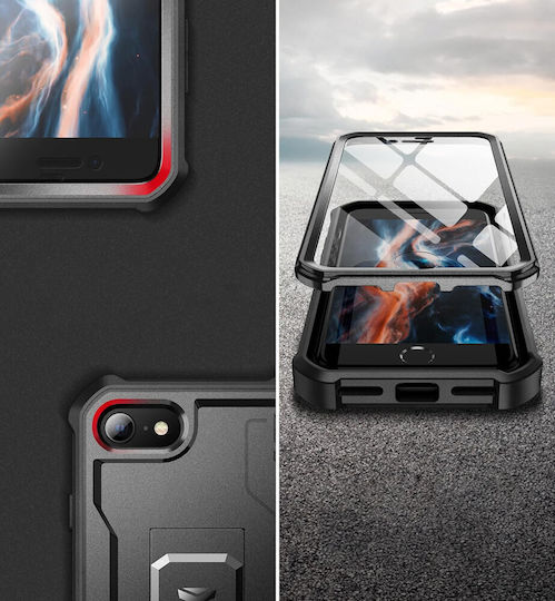 Dexnor 360 Full Cover Negru (iPhone 8/7)