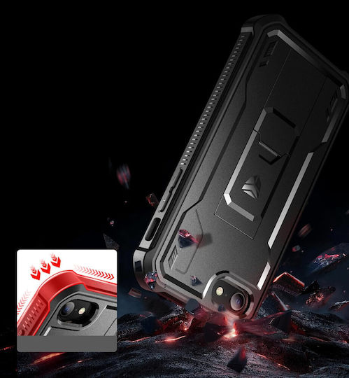 Dexnor 360 Full Cover Negru (iPhone 8/7)