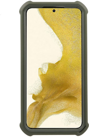 Dexnor 360 Vollschutz Set mit Glas Grün (Galaxy S22 5G)