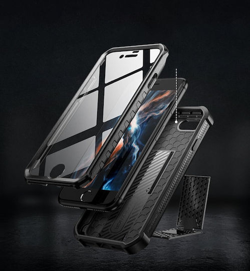 Dexnor 360 Full Cover Negru (iPhone 8/7)