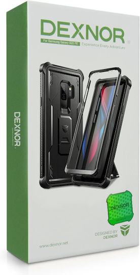 Dexnor 360 Full Cover Μαύρο (Galaxy S9+)
