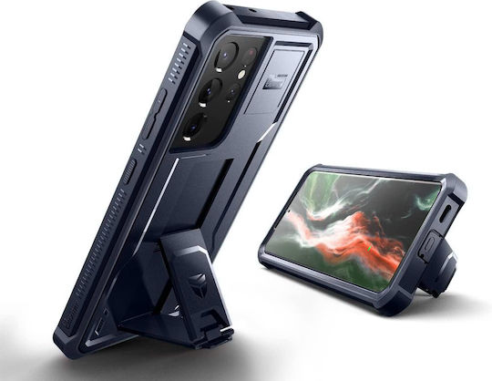 Dexnor 360 Full Cover Set with Glass Blue (Galaxy S21 Ultra)