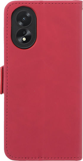 Oppo Book Δερματίνης / Πλαστικό / Σιλικόνης Κόκκινο (Oppo A38 4G)