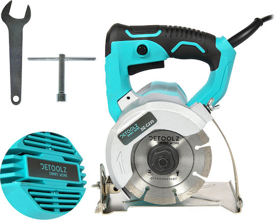 Detoolz Kreissäge 1300W mit Staubabsaugsystem