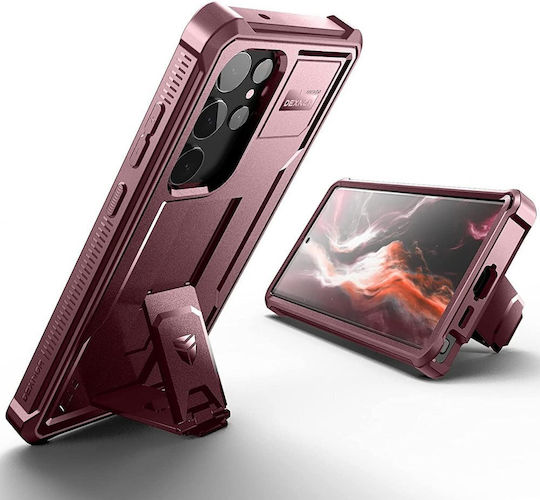 Dexnor 360 Full Cover Roșu (Galaxy S23 Ultra)