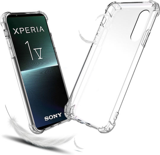 Erbord Umschlag Rückseite Silikon Transparent (Xperia 1 V)