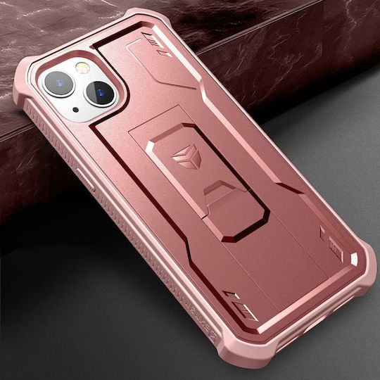 Dexnor 360 Full Cover Ροζ (iPhone 13 mini)