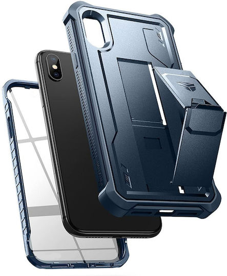 Dexnor 360 Full Cover Albastru marin (iPhone X / XS)