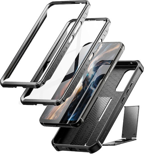 Dexnor С пълно покритие (360°) Черен (Galaxy A54)