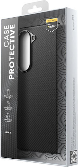Benks Back Cover Aramid Fiber 0.6mm Negru (Galaxy Z Fold5)