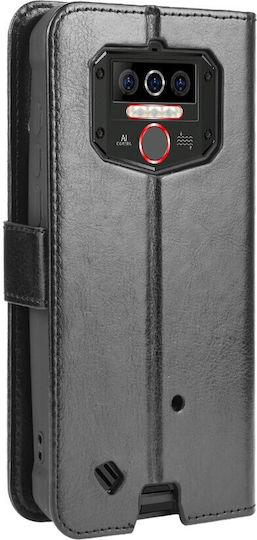 Oukitel Wallet Piele artificială / Plastic / Silicon Negru (Oukitel WP5)