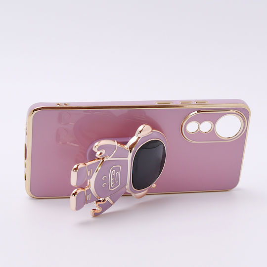 Oppo Astronaut Back Cover Silicone Purple (Oppo A78 4G)