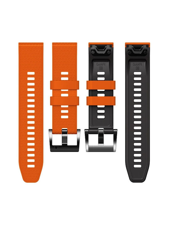 Garmin Armband Silikon Orange (Garmin Instinct Crossover)
