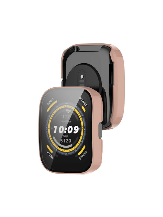 Πλαστική Θήκη σε Ροζ χρώμα για το Amazfit Bip 5 Πλαστική Θήκη σε Ροζ χρώμα για το Amazfit Bip 5