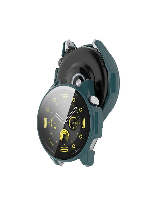 Plastikhülle in Grün Farbe für das Huawei Watch GT 4 46mm