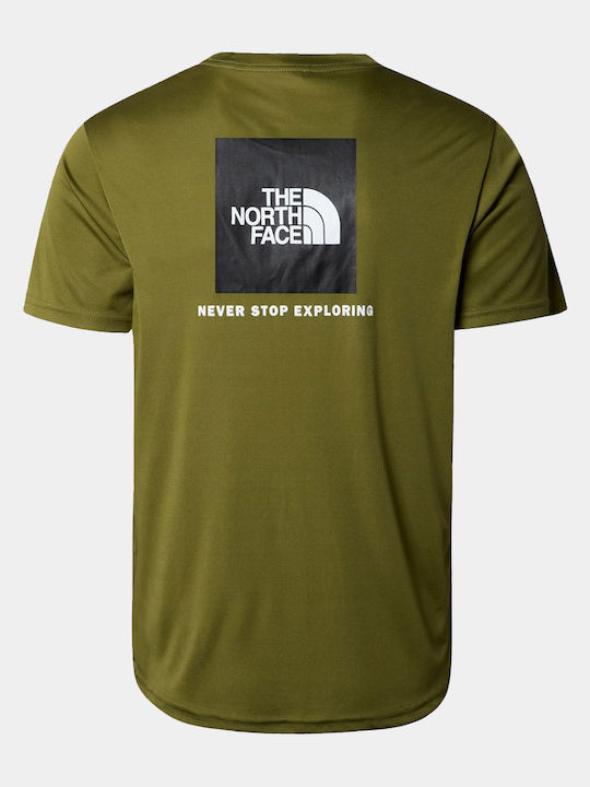 Reaxion Αθλητικό T-shirt Olive