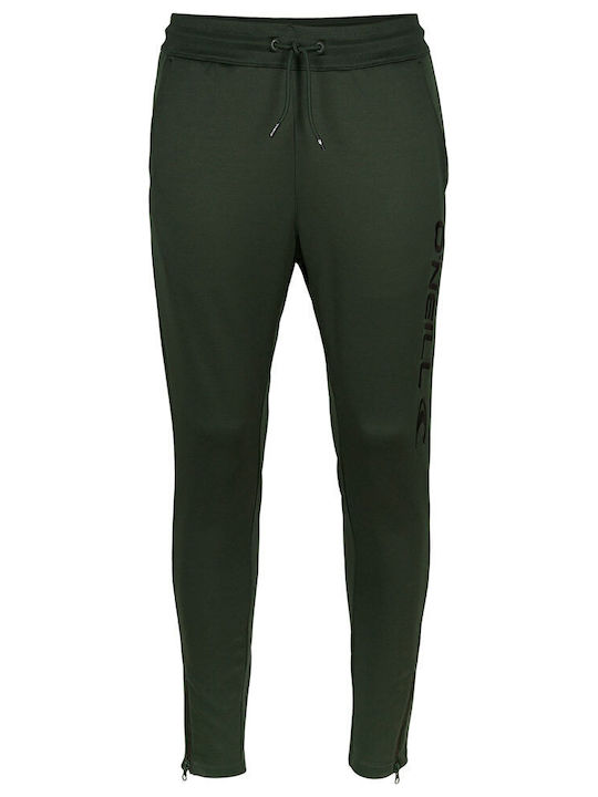 Herren-Sweatpants Glänzende Jogginghose mit Gummizug Blau