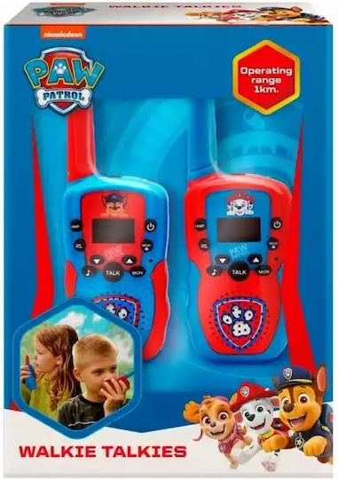 Paw Patrol Παιδικά Walkie Talkies Paw Patrol για 3+ Ετών 2τμχ