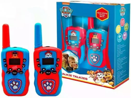 Paw Patrol Παιδικά Walkie Talkies Paw Patrol για 3+ Ετών 2τμχ
