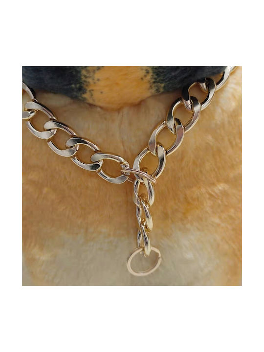 Itimport Hundehalsband in Gold Farbe Groß 45cm Itimport Hundehalsband in Gold Farbe Groß 45cm