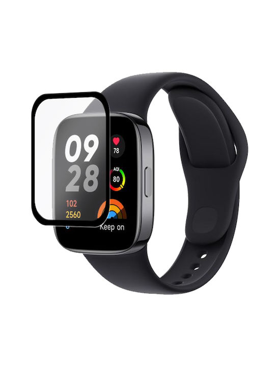 Erbord Full Face Tempered Glass pentru Redmi Watch 3 1buc