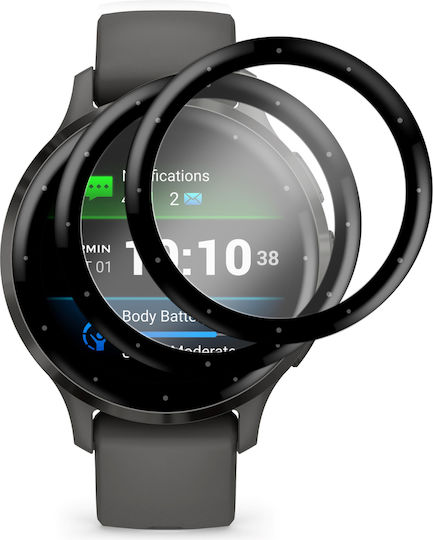 Erbord Full Face Tempered Glass για το Garmin Forerunner 965 1τμχ