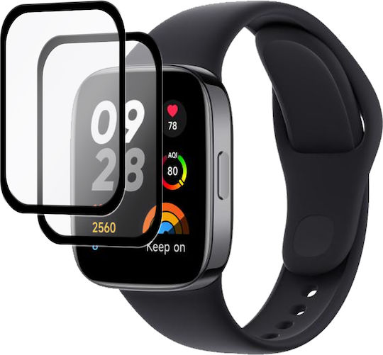 Erbord Vollflächig gehärtetes Glas für das Redmi Watch 3 1Stück
