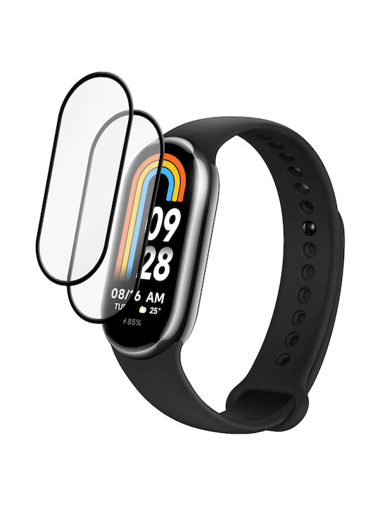 Erbord Закалено стъкло за цялото лице за Smart Band 8 1бр