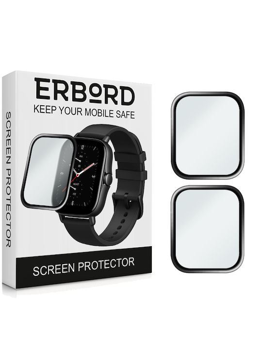 Erbord Full Face Tempered Glass για το Amazfit GTS 1τμχ
