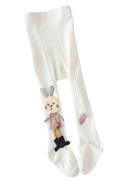 TakTakBaby Kinderstrumpfhose Gestreift White