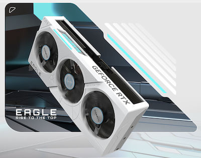 Gigabyte GeForce RTX 4060 Ti 8GB GDDR6 Eagle OC ICE Graphics Card