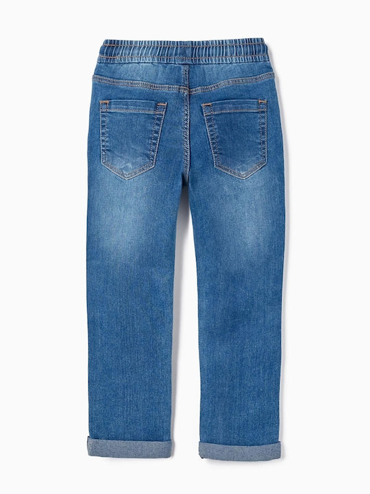 Zippy Kinder Schlaghose Jeans Blau