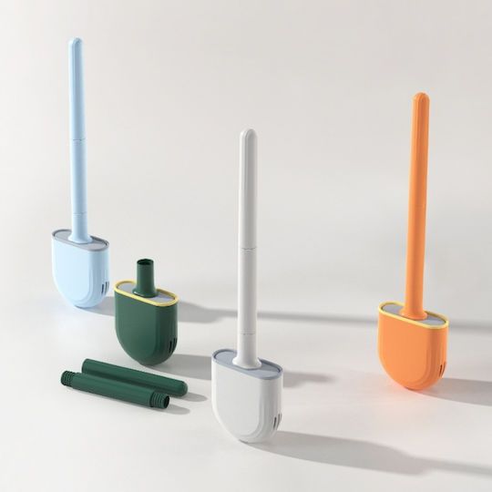 Plastic Coș de gunoi pentru baie Albastru