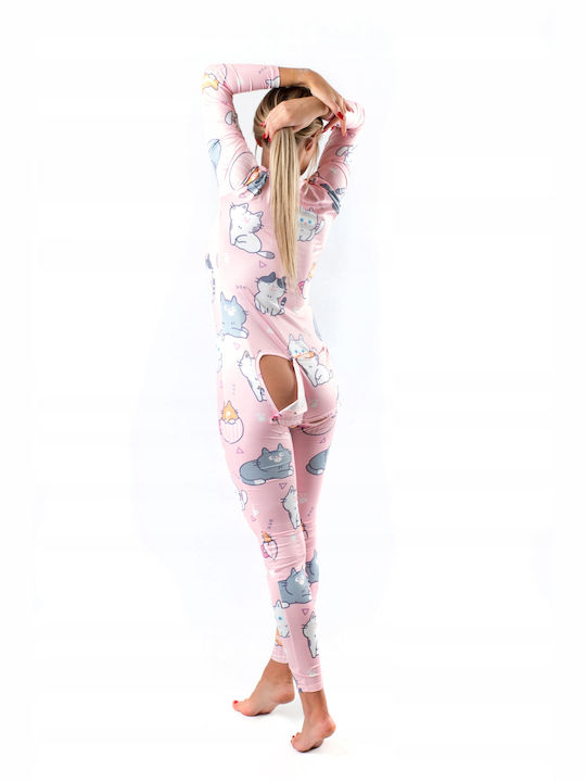 Winter Women's Onesie Pyjama White