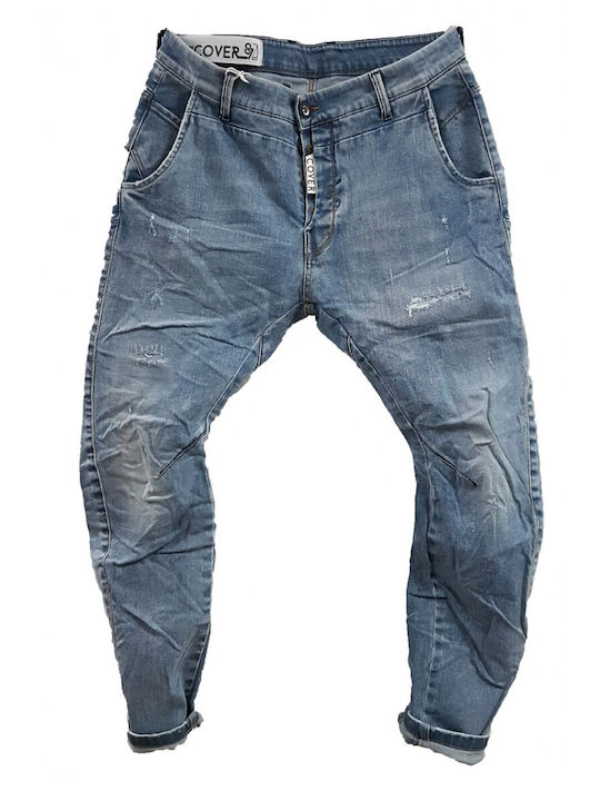 Cover Jeans Namos Pantaloni de Bărbați din Jean în Croială Largă Blue