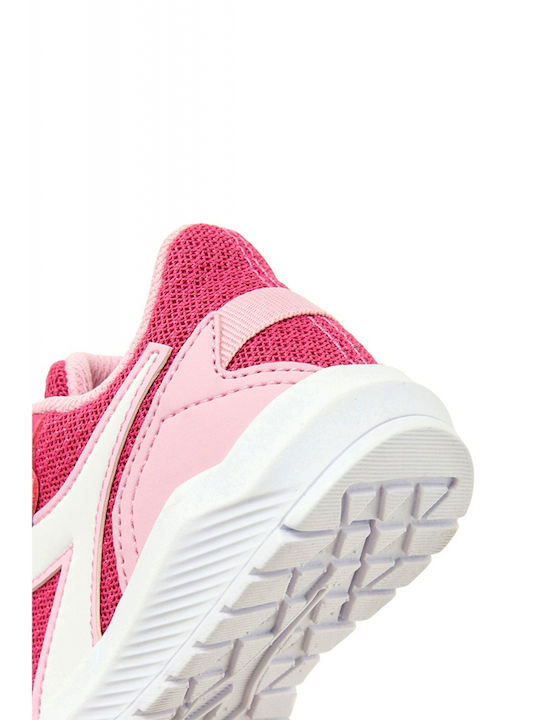 Diadora Kids Sneakers with Scratch Pink