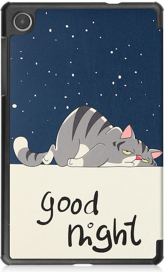 Sleeping Cat Flip Cover Dauerhafte Mehrfarbige Lenovo Tab M8 Gen 4 TB-300FU