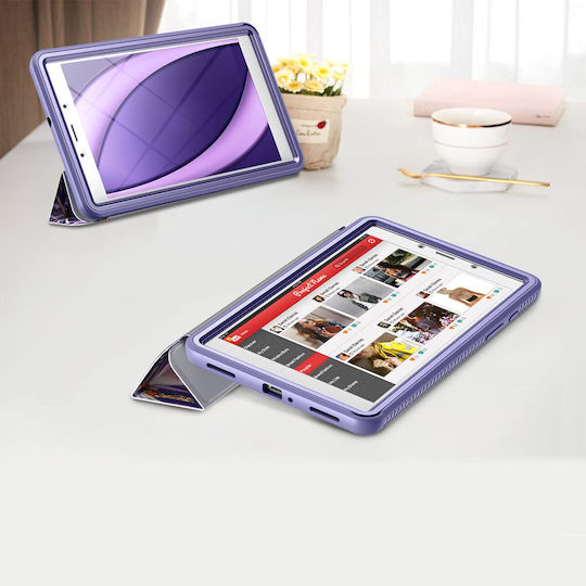 Suritch Flip Cover Μωβ (Samsung Galaxy Tab A 8.0)