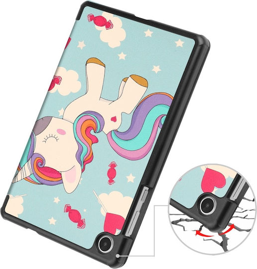 Unicorn Flip Cover Durabilă Multicoloră (Lenovo Tab M8 Gen 4 TB-300FU)