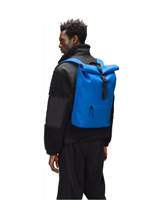 Rains Rolltop Waves Waterproof 17lt Blue